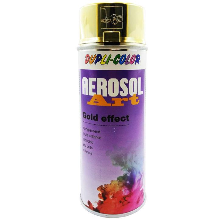 اسپری رنگ طلایی دوپلی کالر مدل AEROSOL حجم 400 میلی لیتر